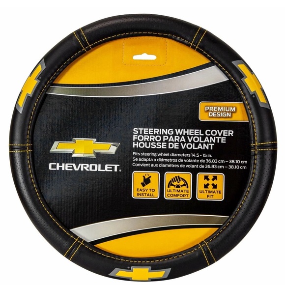 Chevrolet Premium Speed Grip SUV Truck VAN Steering Wheel Cover - Picture 5 of 8